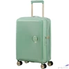 Kép 1/5 - American Tourister kabinbőrönd Soundbox Spinner 55/20 Tsa Exp 88472/7743-Almond Green/Gold