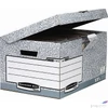 Kép 1/2 - Archiváló konténer Fellowes BANKERS BOX® SYSTEM csapófedeles szűrke Iratrendezés FELLOWES 1181501