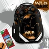 Ars Una Anatómiai Iskolatáska Wild In The Dark  26' 54565432 gerincbarát 3év garancia