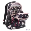Ars Una ergonómikus hátizsák 27L Flowery black 24 55833745 gerincbarát 3év garancia