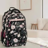 Ars Una ergonómikus hátizsák 27L Flowery black 24 55833745 gerincbarát 3év garancia