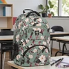 Ars Una 26 Flowery green iskolatáska strapabíró