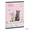 Ars Una Füzet 27-32 Kockás 26 A/5 Cute Animals Tea Party 26' 53635327 prémium minőség