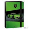 Ars Una Füzetbox A4 26 Lamborghini  26' zöld 50855223  350gr vastag kartonból