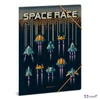 Ars Una Gumis mappa A4 22 Space Race 50211432 350gr vastag kartonból