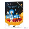 Ars Una Gumis mappa A4 24' Gravity űrhajó 50213672 350gr vastag kartonból