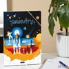 Ars Una Gumis mappa A4 24' Gravity űrhajó 50213672 350gr vastag kartonból