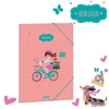 Ars Una Gumis mappa A4 26' Bonjour 50215379 50215379 350gr vastag kartonból