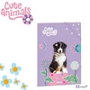 Ars Una Gumis mappa A4 26' Cute Animals  Aussie 50215287 350gr vastag kartonból