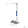 Asztali lámpa LED szabályozható Qi töltővel USB HOME fehér