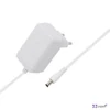 Asztali lámpa LED szabályozható Qi töltővel USB HOME fehér