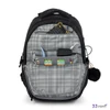 Bagmaster iskolatáska 26 Zipster 25 A fekete-szürke 34x44x21cm