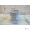 Kaspó bambusz fehér 14cm