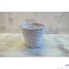 Kép 1/2 - Kaspó bambusz fehér 14cm