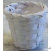 Kép 1/2 - Kaspó bambusz fehér 7x6cm