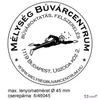 Bélyegző Trodat 46045 +6/46045 párnával szövegbélyegző O 45 mm