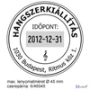 Bélyegző Trodat 46145 dátumbélyegző O 45 mm, dát.: 4 mm