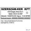Bélyegző Trodat 4912 +6/4912 párna önfestékező bélyegző 47 x 18 mm vegyes színekben