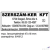 Kép 2/2 - Bélyegző Trodat 4912 +6/4912 párna önfestékező bélyegző 47 x 18 mm vegyes színekben
