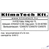 Kép 2/2 - Bélyegző Trodat 4913 +6/4913 párna önfestékező bélyegző 58 x 22 mm