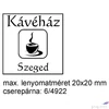 Kép 2/2 - Bélyegző Trodat 4922 +6/4922 párna önfestékező bélyegző 20 x 20 mm