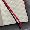 Kép 2/4 - Beíró exkluzív A4 kockás SIGEL Conceptum Red Edition 97lap fekete/piros Irodai papíráru SIGEL CO660