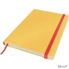 Beírókönyv B/5 kockás Leitz keményfedeles, 80lap melegsárga Cosy Soft Touch