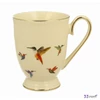 Bögre porcelán 400ml HUMMINGBIRD ECRU-kolibris Díszdobozban