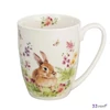 Bögre porcelán 360ml SPRING BLISS-nyuszis Díszdobozban