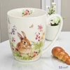 Bögre porcelán 360ml SPRING BLISS-nyuszis Díszdobozban