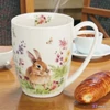 Bögre porcelán 360ml SPRING BLISS-nyuszis Díszdobozban