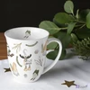 Bögre porcelán 0,4l Forest gnomes white