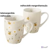 Bögre porcelán 350ml méhecskés, Honey