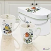 Bögre porcelán 3,5dl Deux Oiseaux 2db-os dobozban