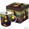 Bögre porcelán 3,5dl dobozban, Mona Lisa