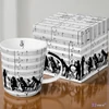 Bögre porcelán 3,5dl Orchestra dobozban