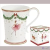 Bögre porcelán 3dl Magie de Noel dobozban