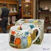 Bögre porcelán 430ml Garden Felines dobozban