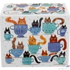 Kép 3/3 - Bögre porcelán 430ml Teacup Cats dobozban