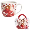 Bögre porcelán 460ml Angel díszcsomagolásban