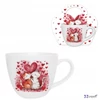 Bögre porcelán 460ml Loving Cats, díszcsomagolásban