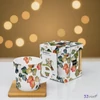 Bögre porcelán 4dl akácfa alátéttel,dobozban,Bright Fall