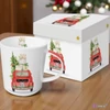 Bögre porcelán 4dl Christmas Taxi dobozban