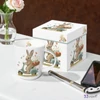 Bögre porcelán 4dl dobozban, Bunny Dash
