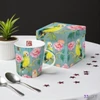 Bögre porcelán 4dl Perruches dobozban