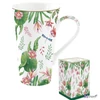 Bögre porcelán 600ml dobozban, Botanic Chic