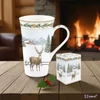 Bögre porcelán 6dl White Forest dobozban