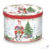 Kép 2/2 - Bögre Porcelán karácsonyi 3,5dl fémdobozban Joyful Santa dobozban