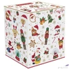 Kép 2/5 - Bögre Porcelán karácsonyi 3,7dl tetővel fémszűrővel,Christmas Frie dobozban