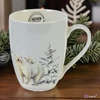 Bögre porcelán karácsony fehér állat mintás8,2x5,5,10,5cm SDKAE25 4féle